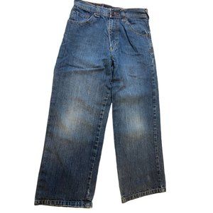 Ecko Unltd Womens Vintage 1980s Jeans Tapered Leg 100% Cotton Blue Size 10